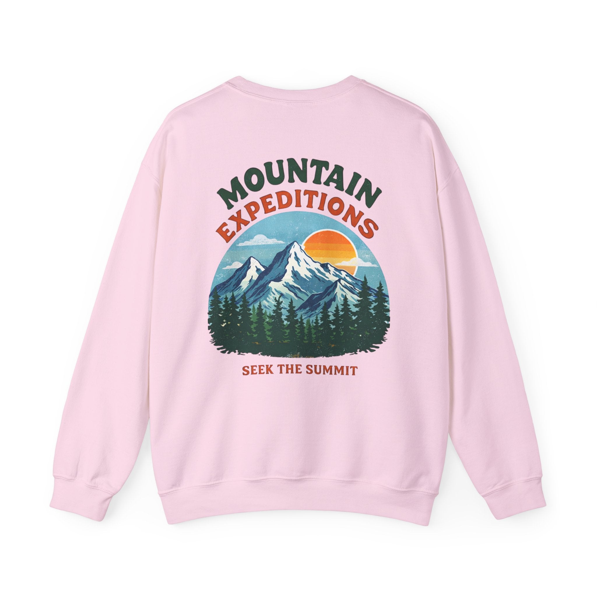 Mountain Expeditions Graphic Sweatshirt | Vintage Outdoor Crewneck | Nature Adventure Pullover | Cozy Unisex Hiking Sweatshirt