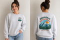 Mountain Expeditions Graphic Sweatshirt | Vintage Outdoor Crewneck | Nature Adventure Pullover | Cozy Unisex Hiking Sweatshirt