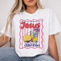 Life Gave Me Lemons But My Jesus Be Makin' Lemonade Shirt | Christian Graphic Tee | Faith-Based Inspirational T-Shirt | Cute Summer Jesus Tee | Religious Gift for Women