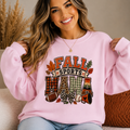 Fall Sports Mama Sweatshirt – Cozy Football & Baseball Mom Crewneck, Vintage Fall Game Day Sweatshirt, Sports Mom Gift