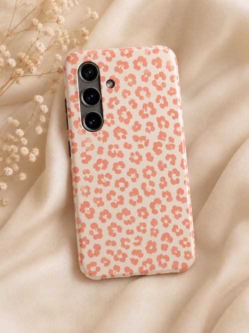 aesthetic Leopard Phone Case | Chic Animal Print iPhone & Samsung Case | Trendy Protective Cover | Animal Print Protective Cover