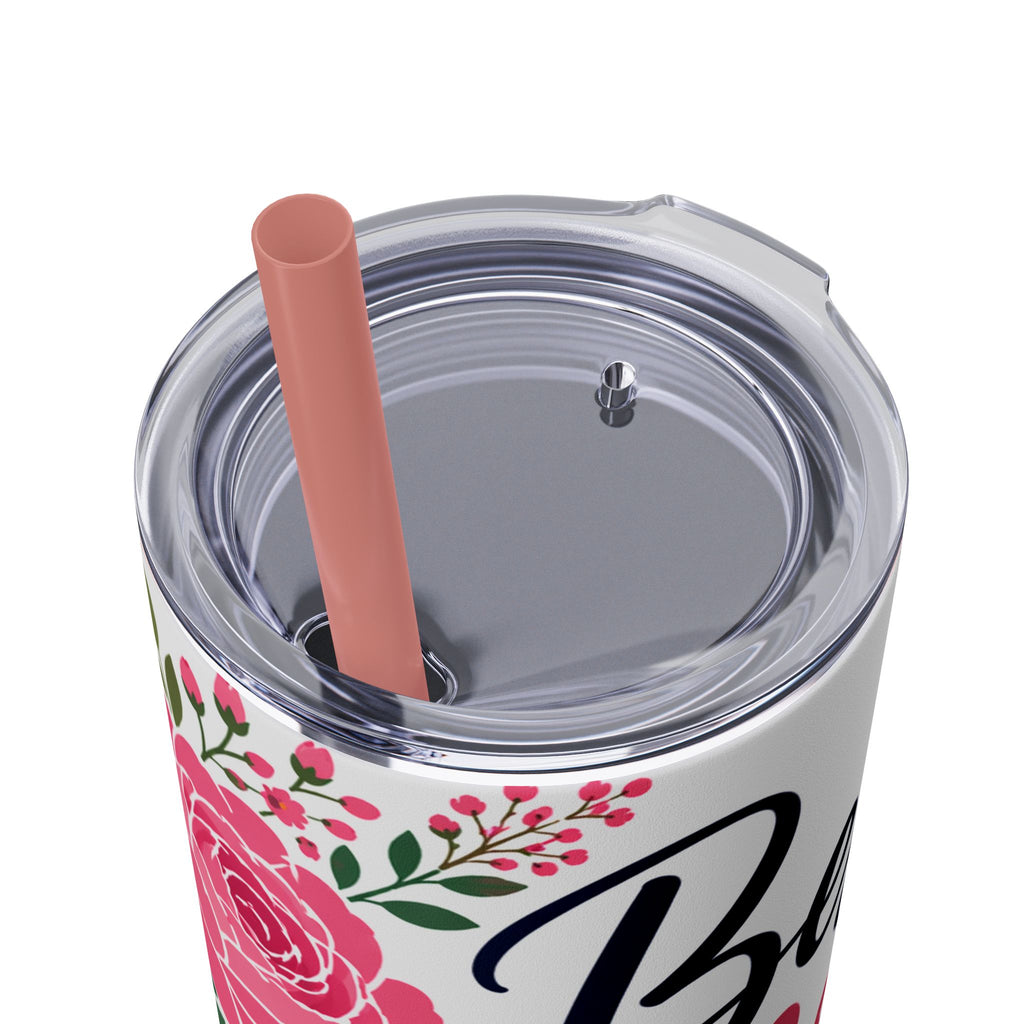 Mom Daily Affirmations Tumbler 20oz | Motivational Gift for Moms | Self Love Cup | Insulated Stainless Steel Travel Mug