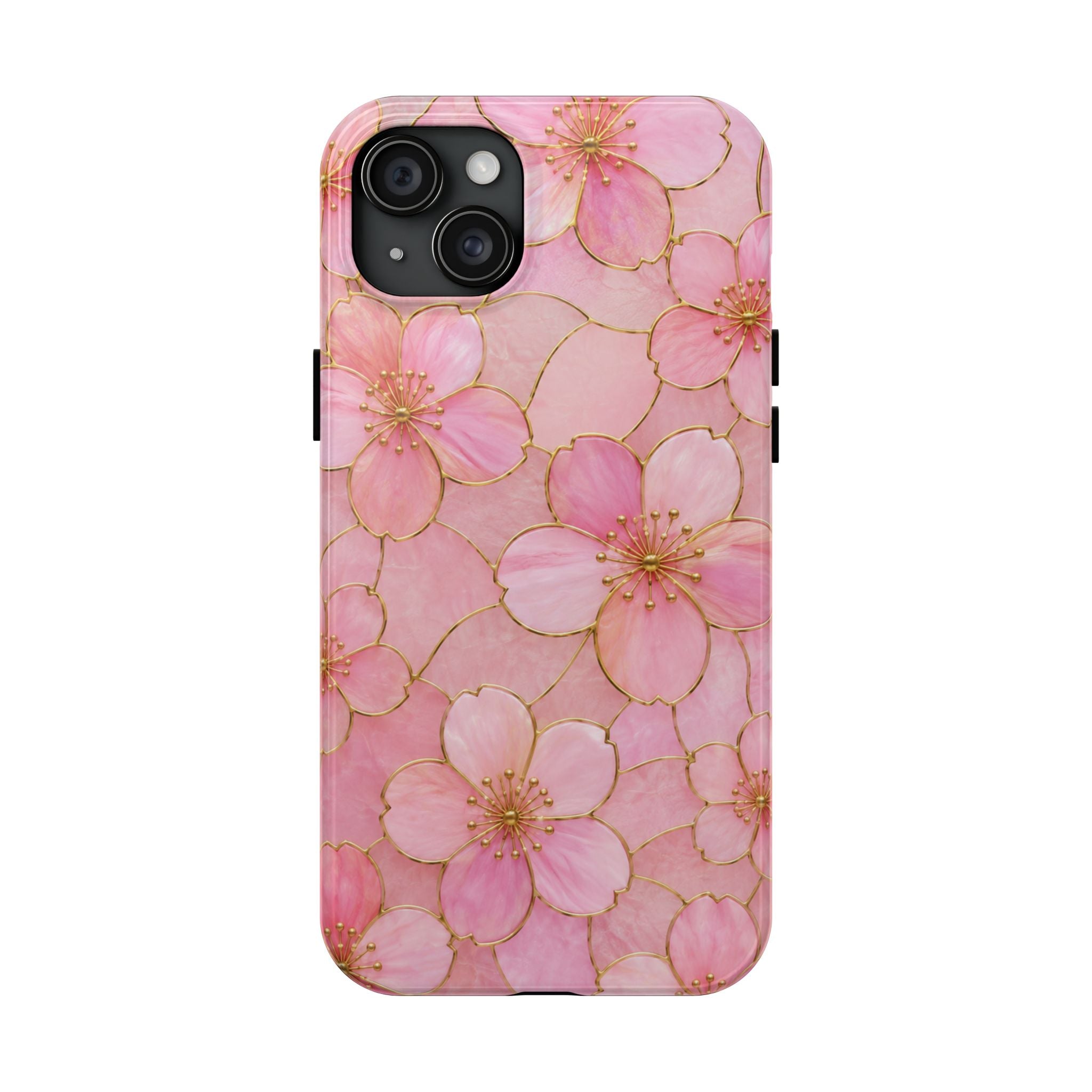 Pink Cherry Blossom Phone Case | Elegant Sakura Floral Tough iPhone & Samsung Galaxy Case | Feminine Protective Cover | Floral iPhone Cover