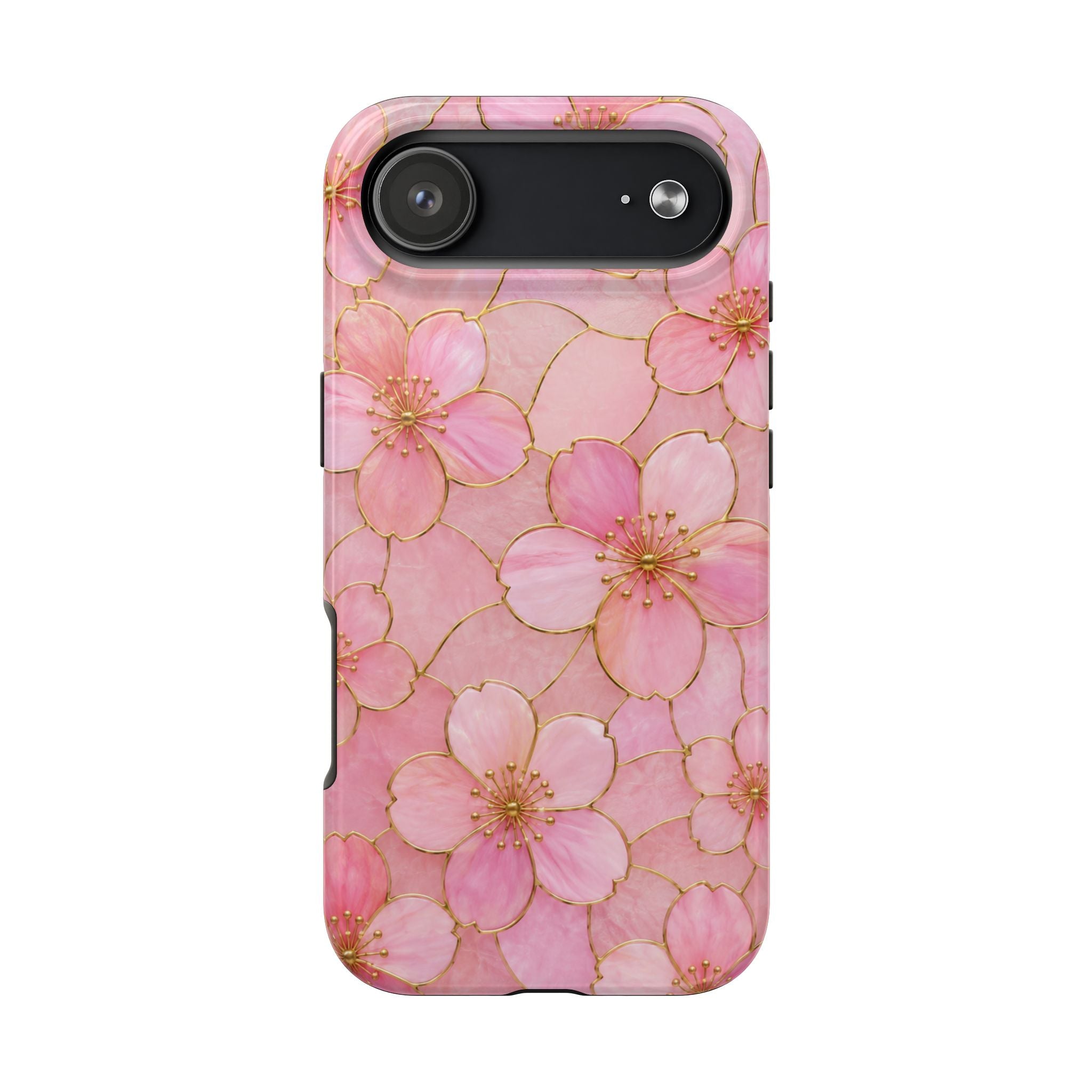 Pink Cherry Blossom Phone Case | Elegant Sakura Floral Tough iPhone & Samsung Galaxy Case | Feminine Protective Cover | Floral iPhone Cover
