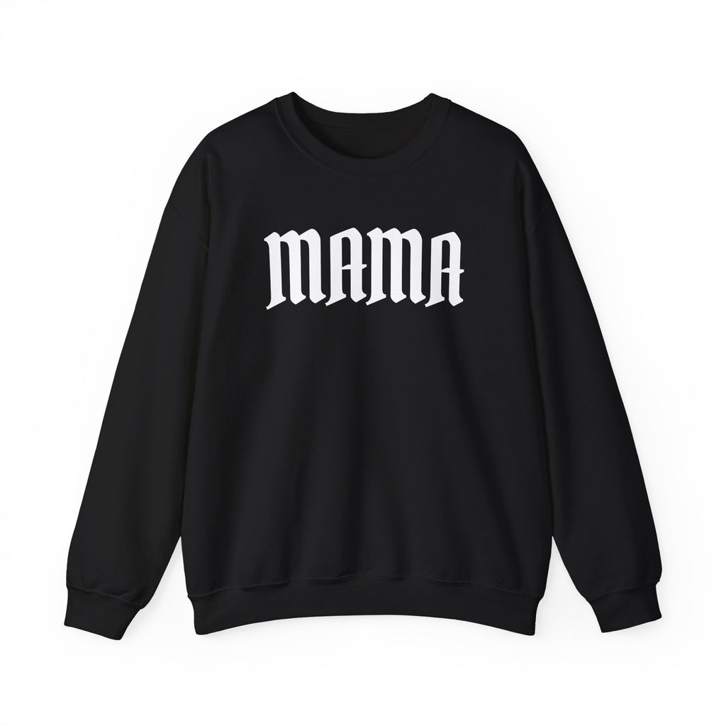 Mama Sweatshirt | Cozy Mom Crewneck Pullover | Trendy Gift for Moms | Soft Fleece Casual Sweatshirt | Mama Crewneck Sweatshirt