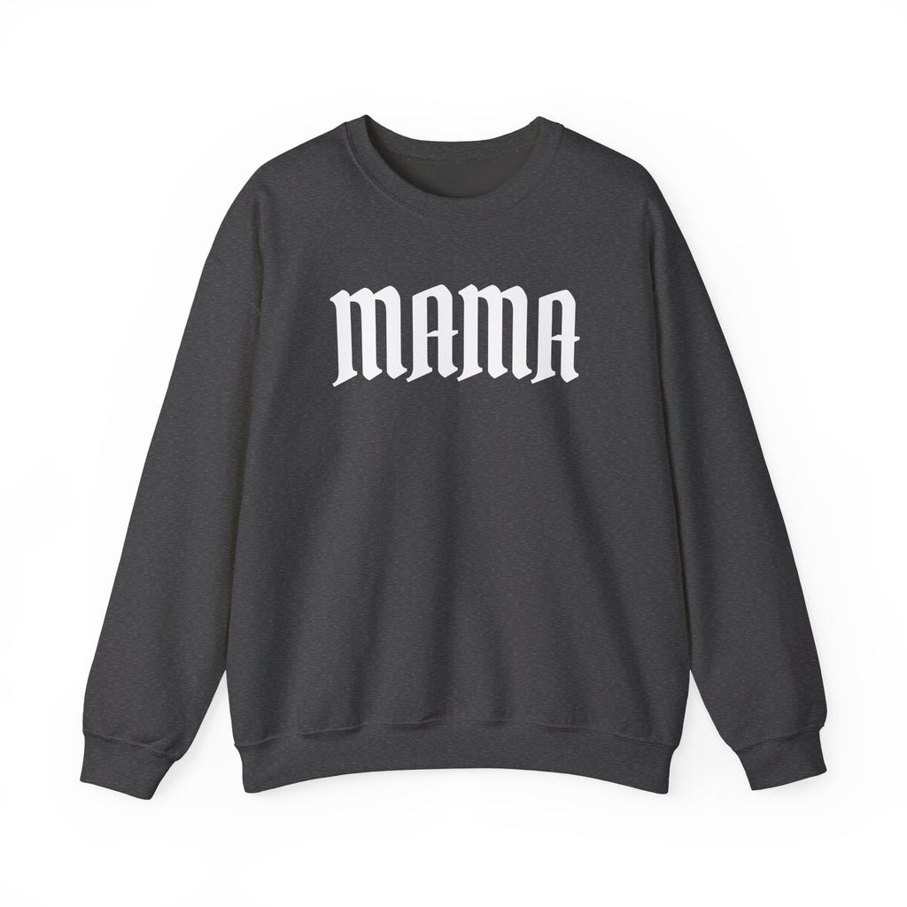 Mama Sweatshirt | Cozy Mom Crewneck Pullover | Trendy Gift for Moms | Soft Fleece Casual Sweatshirt | Mama Crewneck Sweatshirt