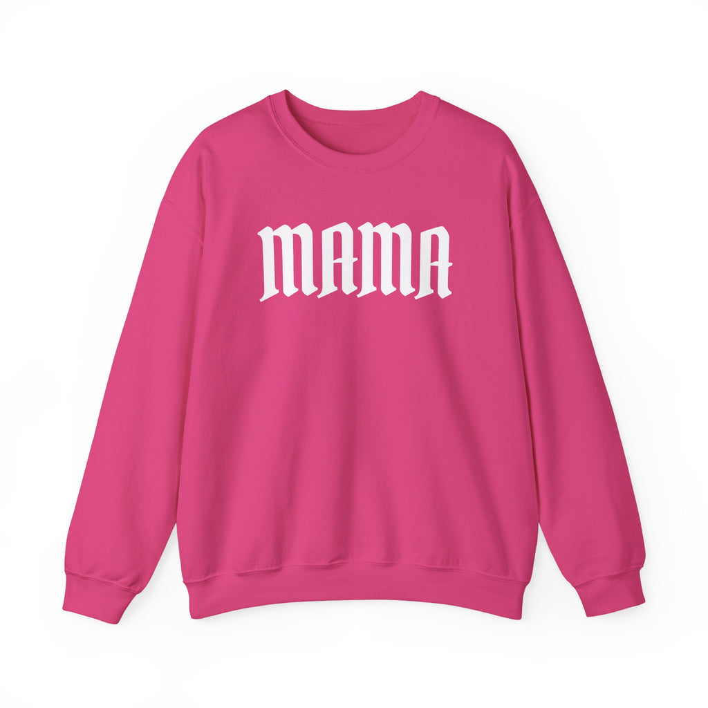 Mama Sweatshirt | Cozy Mom Crewneck Pullover | Trendy Gift for Moms | Soft Fleece Casual Sweatshirt | Mama Crewneck Sweatshirt