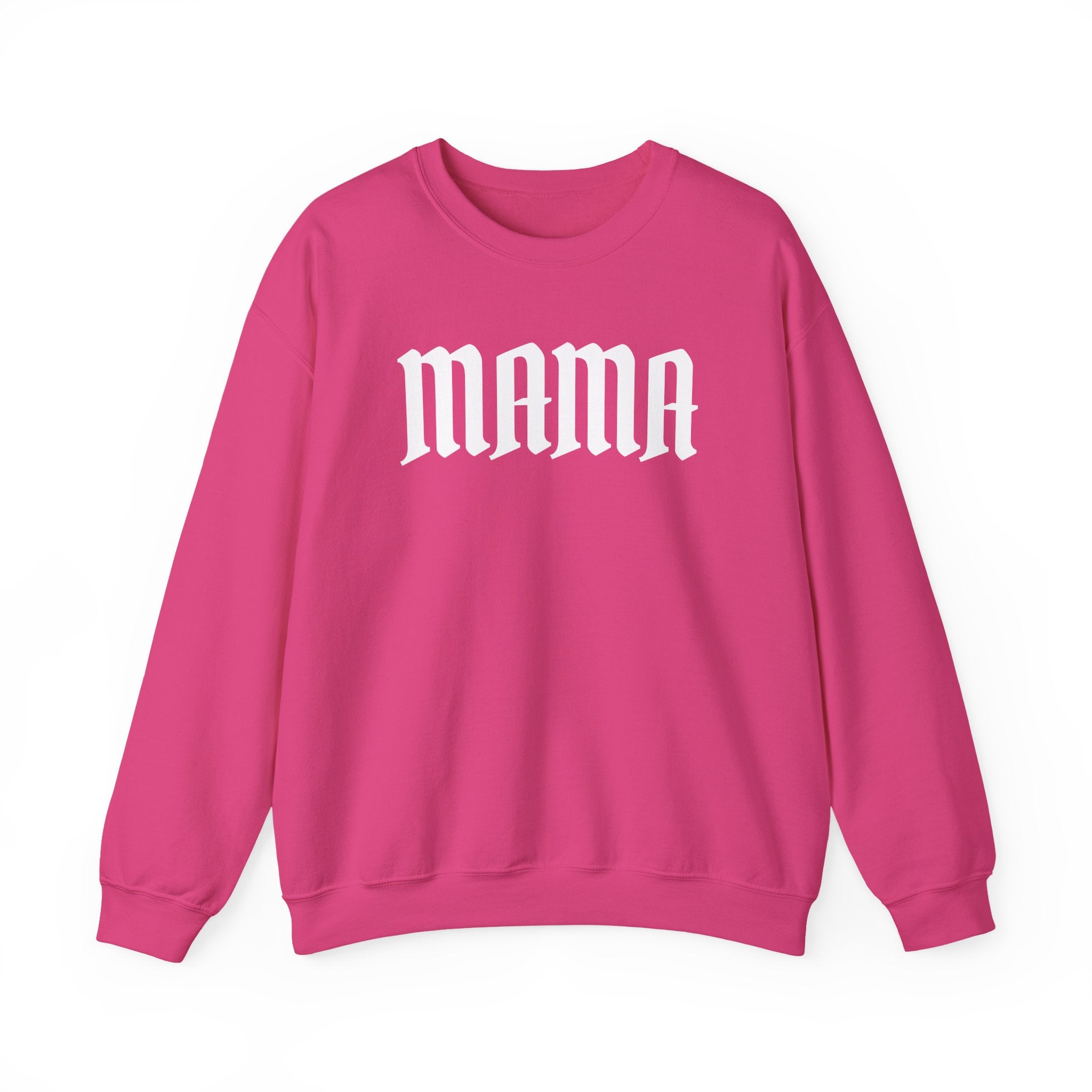 Mama Sweatshirt | Cozy Mom Crewneck Pullover | Trendy Gift for Moms | Soft Fleece Casual Sweatshirt | Mama Crewneck Sweatshirt