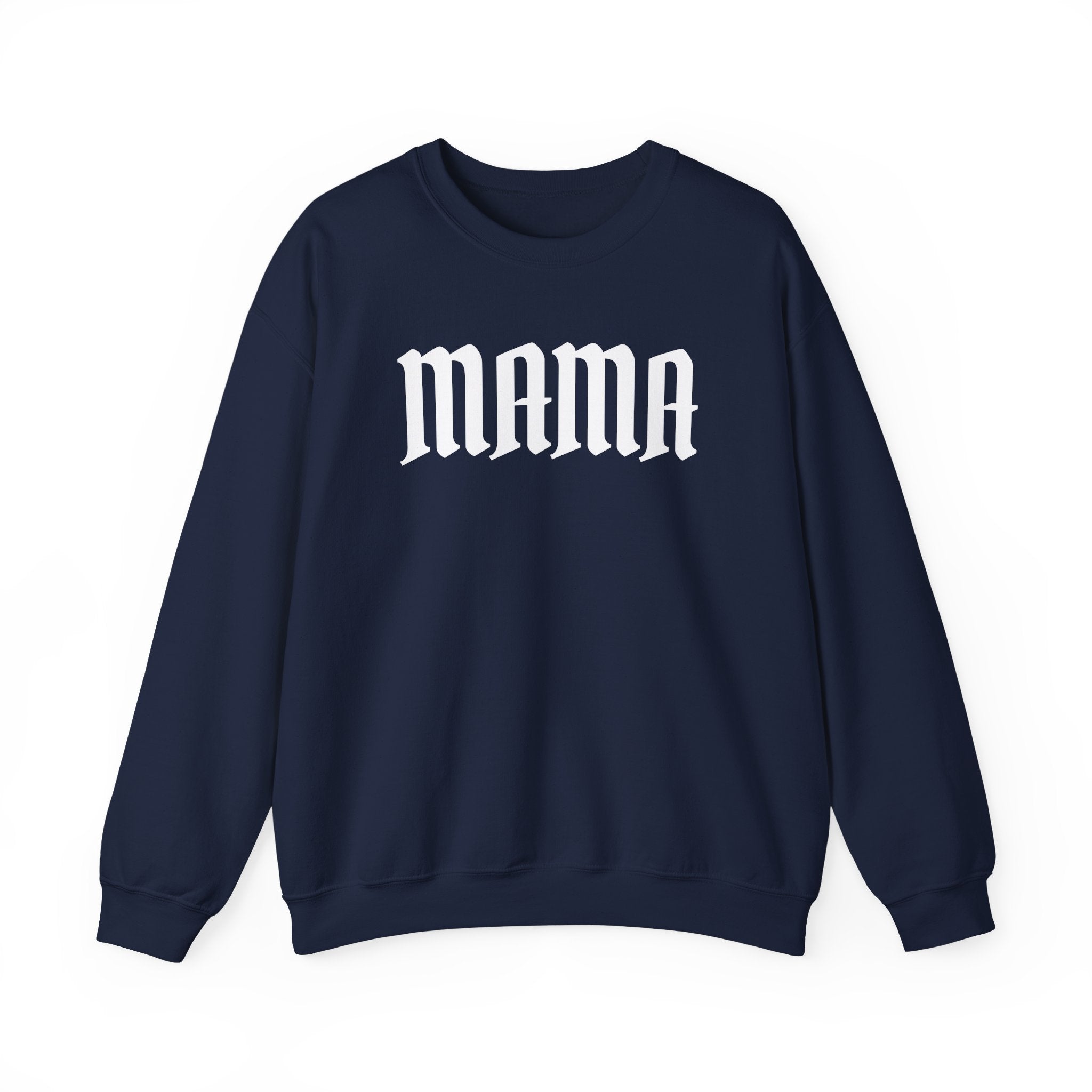 Mama Sweatshirt | Cozy Mom Crewneck Pullover | Trendy Gift for Moms | Soft Fleece Casual Sweatshirt | Mama Crewneck Sweatshirt