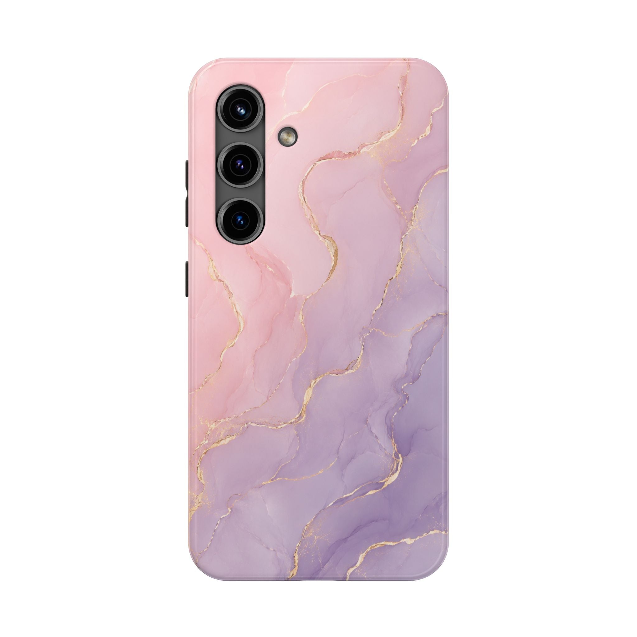 Pink & Lavender Marble Phone Case | Elegant Pastel Tough Protective iPhone & Samsung Galaxy Case | Luxury Aesthetic Gift for Her
