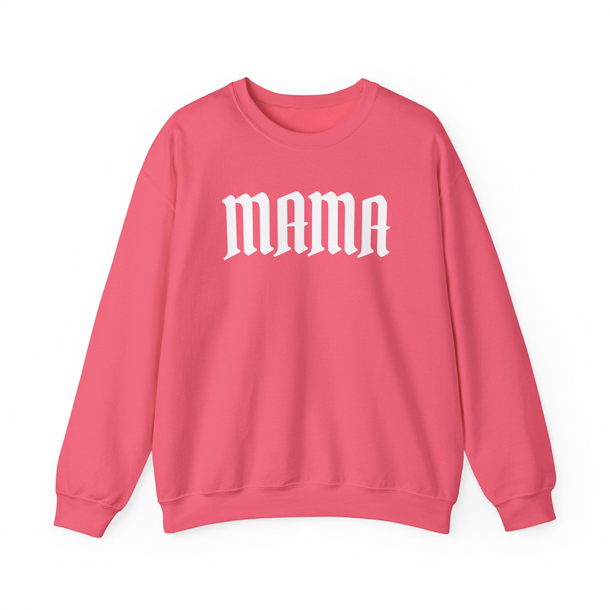 Mama Sweatshirt | Cozy Mom Crewneck Pullover | Trendy Gift for Moms | Soft Fleece Casual Sweatshirt | Mama Crewneck Sweatshirt