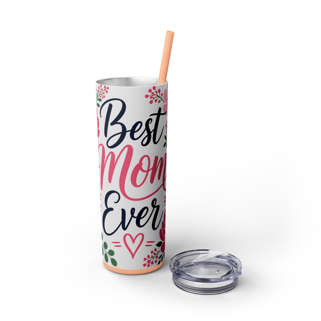 Best Mom Ever 20oz Tumbler | Floral Gift for Mom | Stainless Steel Insulated Cup | Mother’s Day Gift Idea