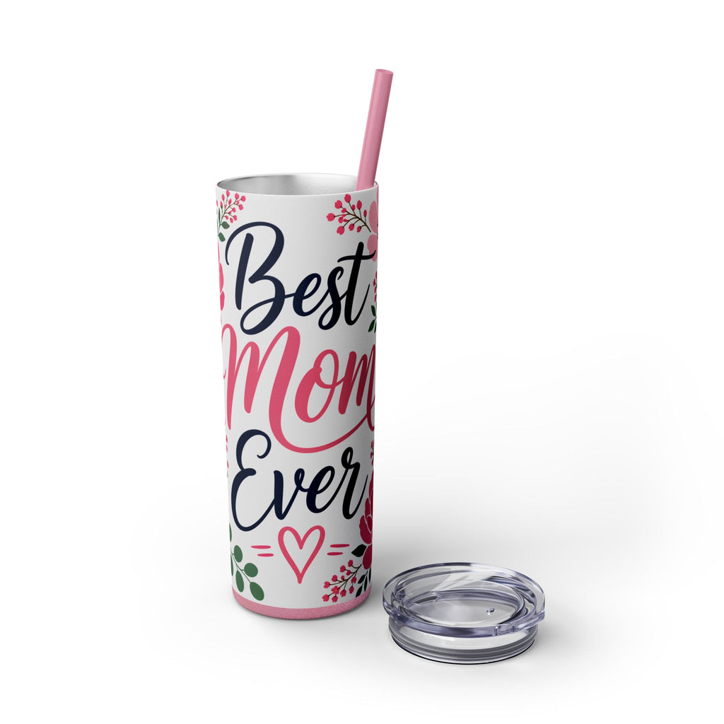 Best Mom Ever 20oz Tumbler | Floral Gift for Mom | Stainless Steel Insulated Cup | Mother’s Day Gift Idea