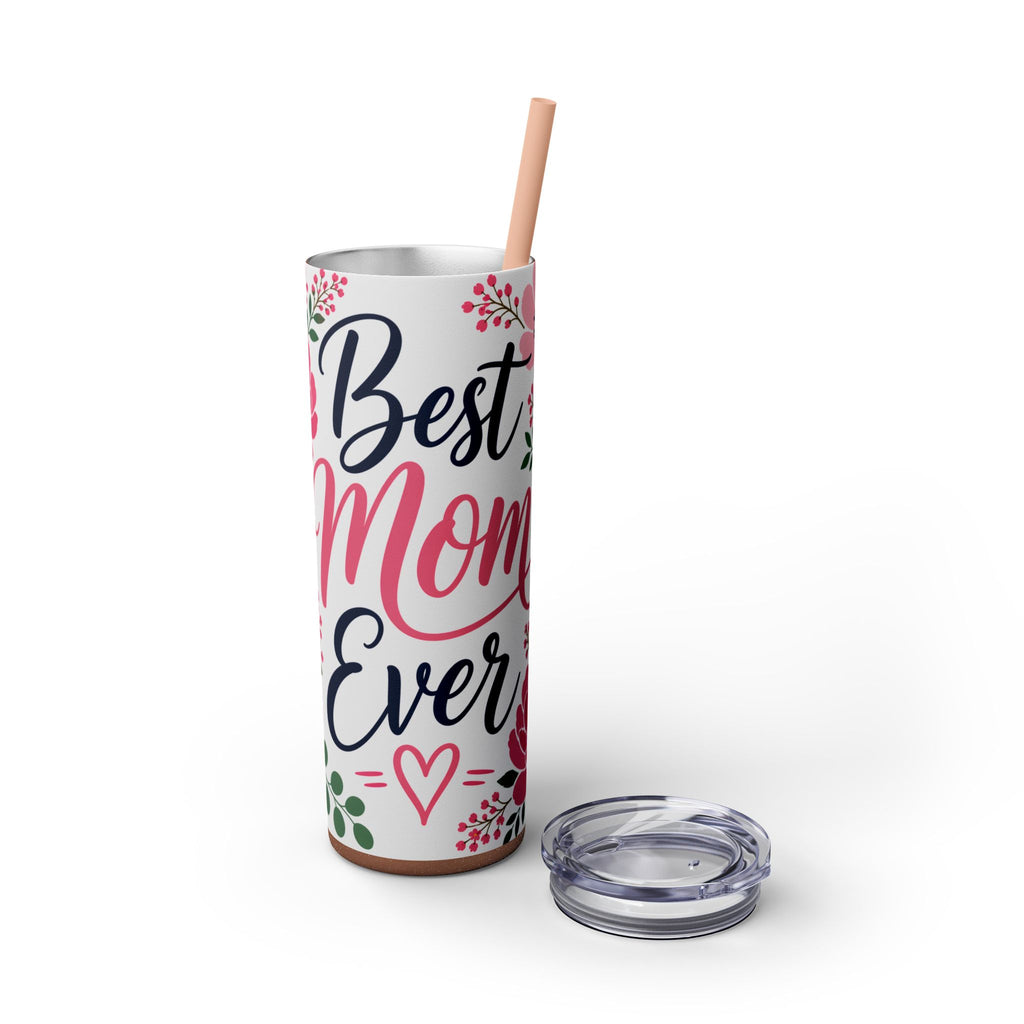 Best Mom Ever 20oz Tumbler | Floral Gift for Mom | Stainless Steel Insulated Cup | Mother’s Day Gift Idea